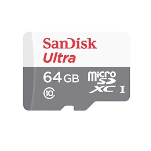 SANDISK Ultra 64GB 80MB/s UHS-I MicroSDXC Memory Card Class 10.