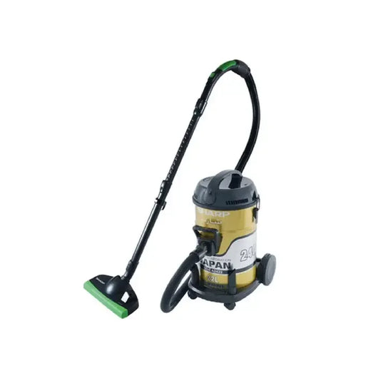 Vacuum Cleaner-SHARP-Pail Can-2400 Watt-Cloth Filter-Gold-China-2Yrs / EC-CA2422-X.