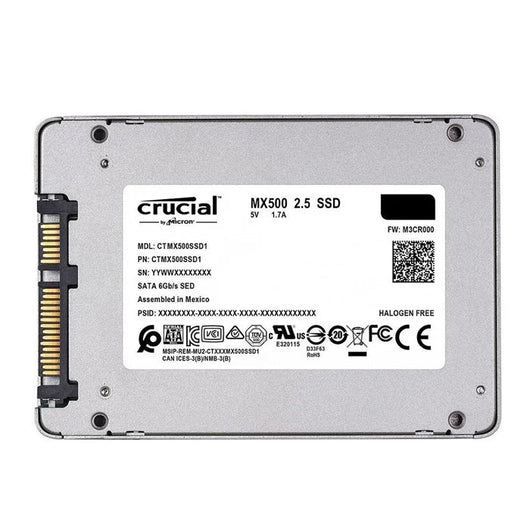 SSD-CRUCIAL-MX500-500GB-2.5 Inch-3Yrs.
