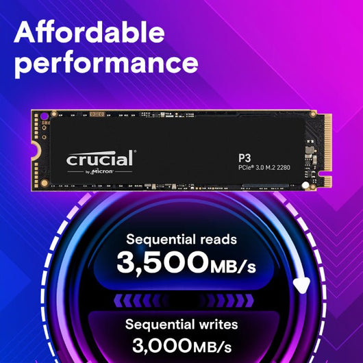 SSD-CRUCIAL-P3-500GB-M.2-NVME-PCIe Gen3x4-2280.