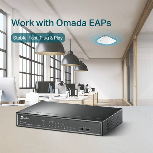 (SWITCH-TP-Link-TL-SF1008LP-8-PORT-10/100Mbps DESKTOP SWITCH(yes.