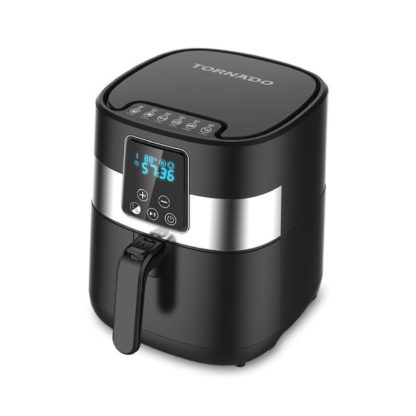 Air Fryer-TORNADO-3 Liter-1300 Watt-LED Display-Black-China-1Yrs / THF-133D.