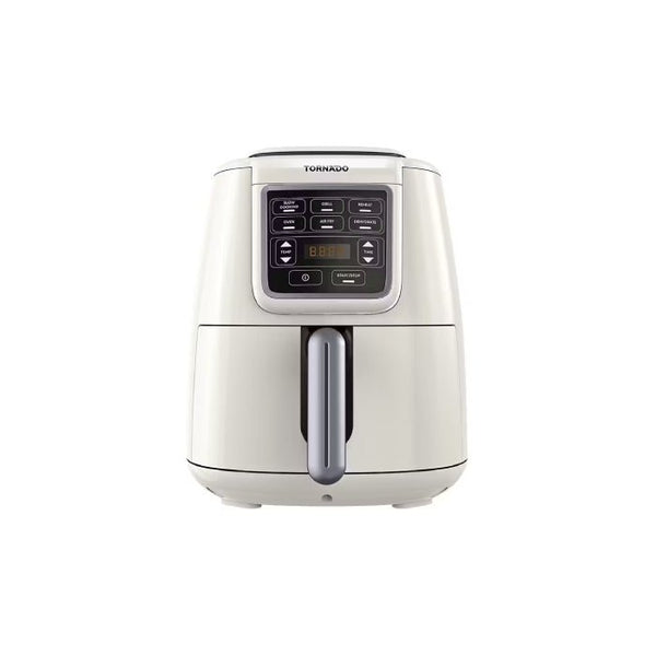 Air Fryer-TORNADO-1550 Watt-4 Liter-Digital-Creamy x Silver-Turkey-1Yrs / THF-1554D-XL-CS.