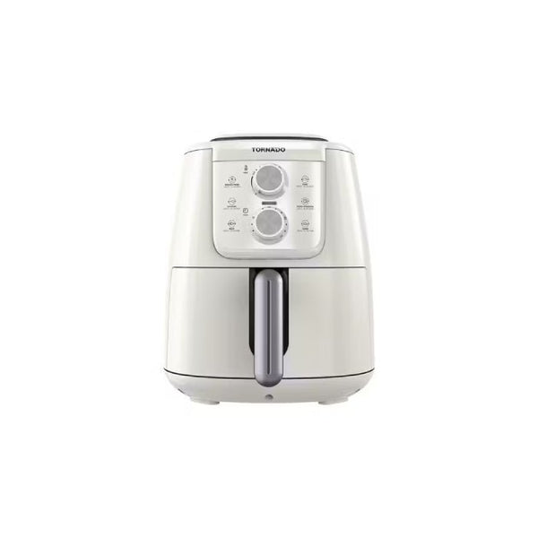 Air Fryer-TORNADO-1550 Watt-4 Liter-Manual Control-Creamy x Silver-Turkey-1Yrs / THF-1554M-XL-CS.