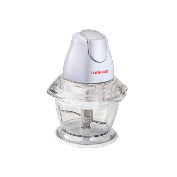 TORNADO Chopper 400 Watt 1 Liter Grind Meat and Cheese White CH-400M.