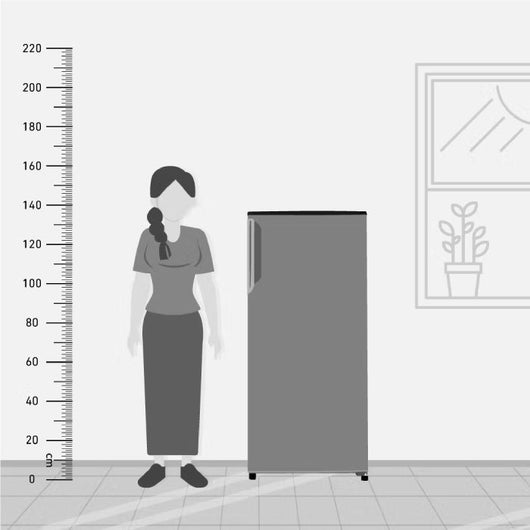 Deep Freezer-TORNADO-No Frost-5 Drawers-185 Liter-Silver-Egypt-10Yrs / RH-H18T-SL.