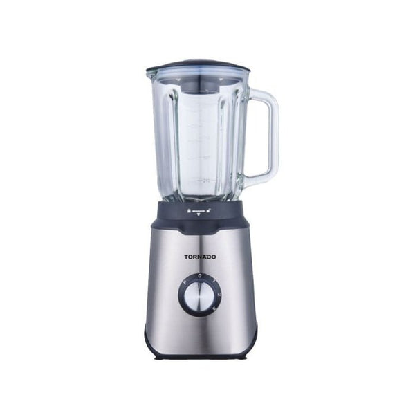 TORNADO Electric Blender 600 Watt 1.5 Liter Silver BL-600T.
