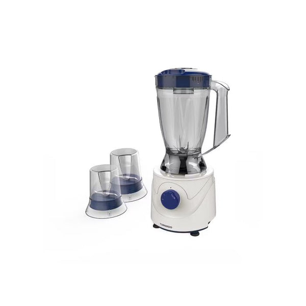 TORNADO Electric Blender With 2 Mills 400 Watt 1.5 Liter Blue BL400 2-BLUE.
