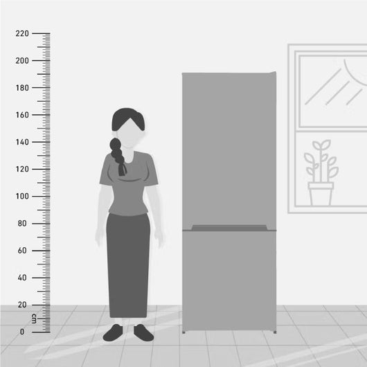 Refrigerator-TORNADO-No Frost-Digita-430 Liters-2 Doors-Combi-Silver-Turky-10Yrs / RF-452BVT-SLS.