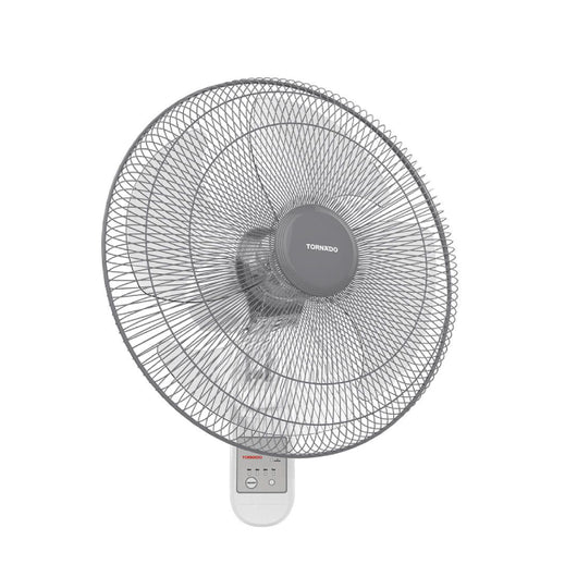 FAN-TORNADO-Wall-16 Inch-4 Plastic Blades-Remote Control-White-Egypt-5Yrs / TWF-30.