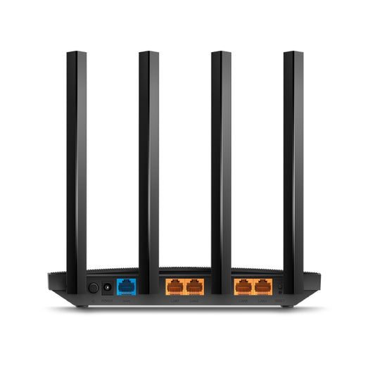 WI-FI ROUTER-TP-LINK-AC1900 Wireless MU-MIMO- HIGH SPEED DUAL BAND FULL GIGABIT PORTS 10X FASTER - 4 ANTENNAS FOR SUPERIOR COVERAGE-ARCHER C80.