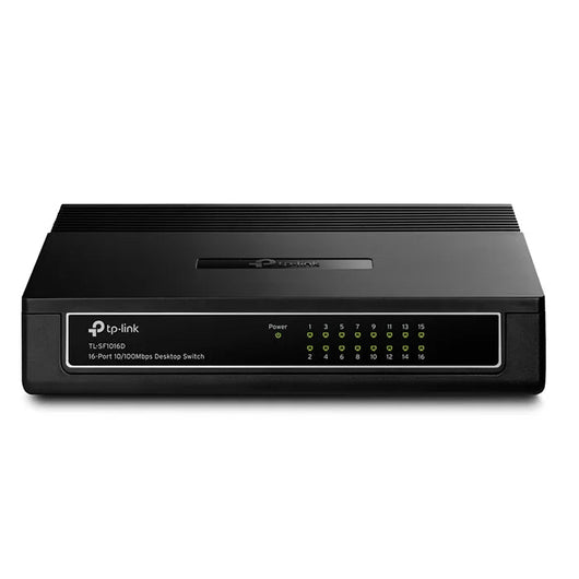 TP-Link TL-SF1016D 16-Port 10/100Mbps Desktop Switch.