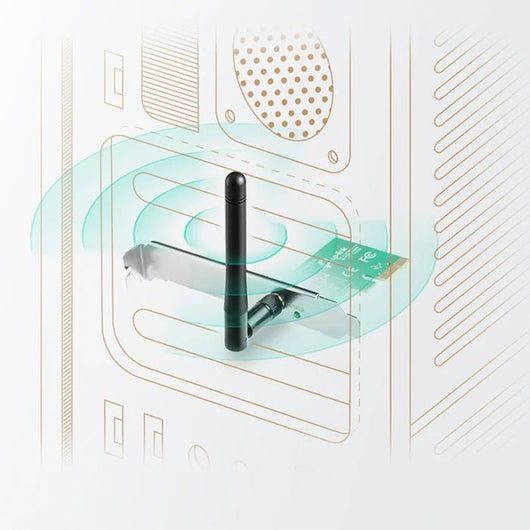 TP-Link TL-WN781ND 150Mbps Wireless N PCI Express Adapter.