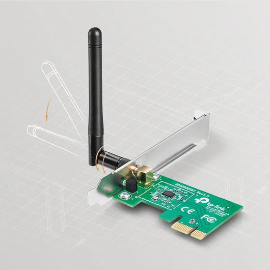 TP-Link TL-WN781ND 150Mbps Wireless N PCI Express Adapter.