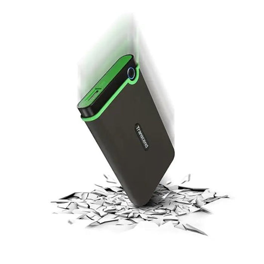 Transcend 2TB USB 3.1 Storejet 25M3 Portable External Hard Drive TS2TSJ25M3S - Iron Gray.