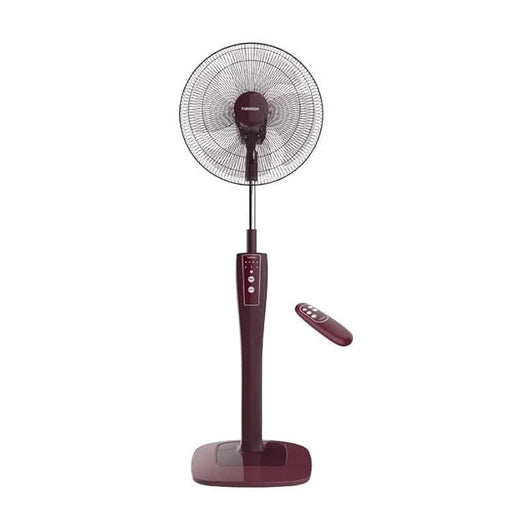 Fan-TORNADO-Stand-16 Inch-4 Blades-Remote-Red-Egypt-5Yrs / TSF-75RED.