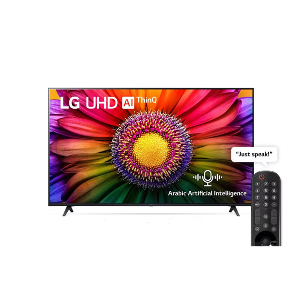 TV-LG-55 Inch-4K-UHD-Smart-LED-Built-in Receiver-Magic Remote-Egypt-2Yrs / 55UR80006LJ.