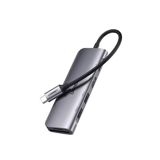 UGREEN USB-C to 2 Ports USB3.0-A Hub + HDMI + TF/SD with PD Power Supply 6 -in -1 CM195.