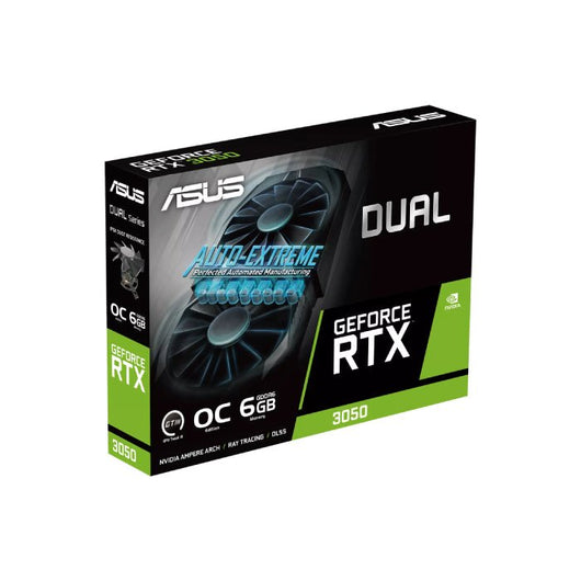VGA-ASUS-DUAL-NVIDIA GeForce RTX 3050 O6G GDDR6 / 90YV0K60-M0NA00.