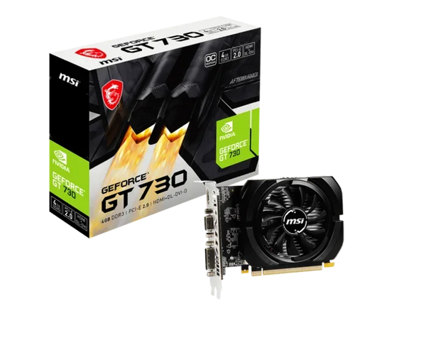 VGA-MSI-GAMING-NVIDIA GeForce GT730 4G DDR3-N730K-4GD3/OCV1.