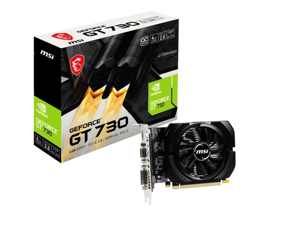 VGA-MSI-GAMING-NVIDIA GeForce GT730 4G DDR3-N730K-4GD3/OCV1.