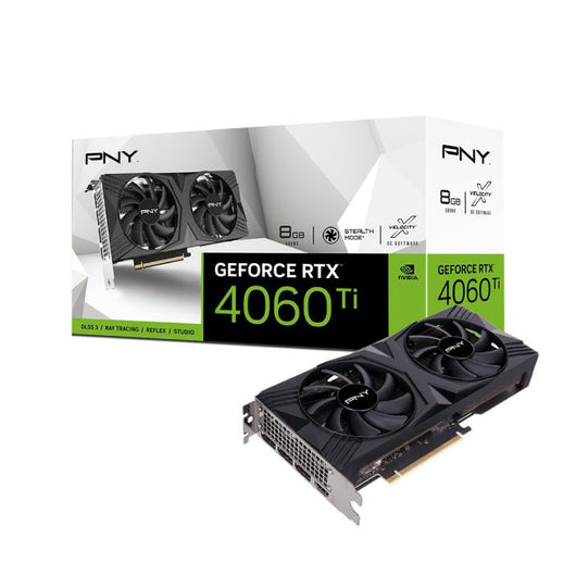 VGA-PNY GeForce RTX 4060 Ti 8GB-Verto Dual Fan Graphics Card DLSS 3.