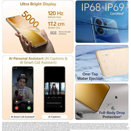 Mobile Vivo V60 Desert Gold
