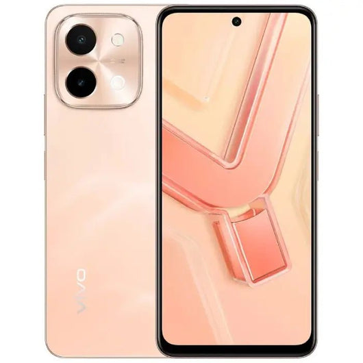 Vivo Y28, 128GB, 8GB RAM, Dual SIM, 4G - Gleaming Orange.