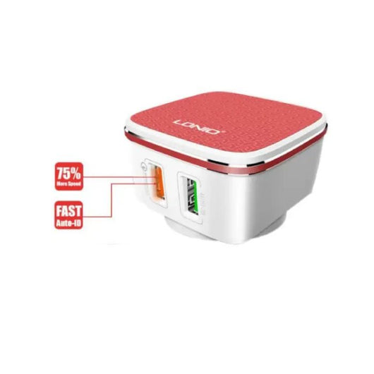 WALL CHARGER-LDNIO-A2502Q-TYPE-C.