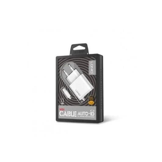 WALL CHARGER-LDNIO-A321-LIGHTNING.