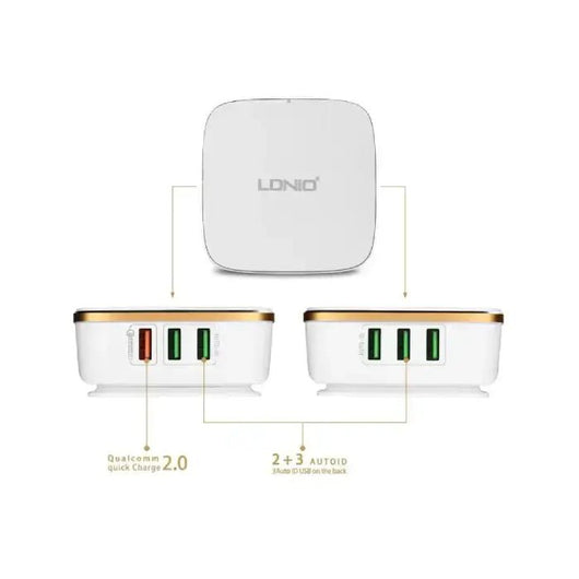 WALL CHARGER-LDNIO-A6704.