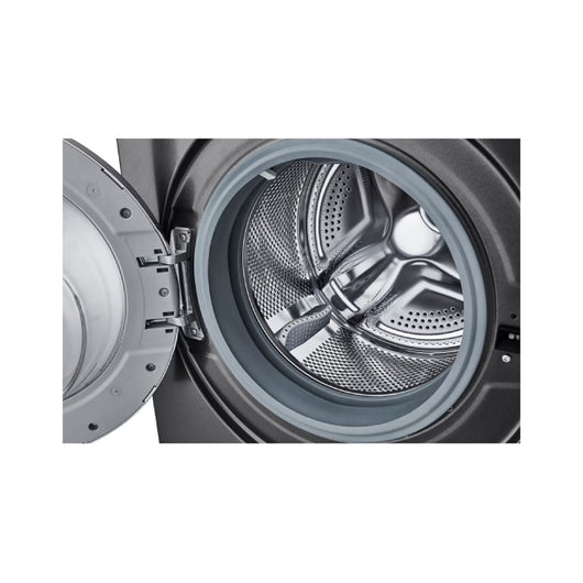 Washing Machine-LG-Front Load-8 KG-AED ALLERGY & STAIN CARE-Dark Silver-Turky-10Yrs / F2T2TYM1S.