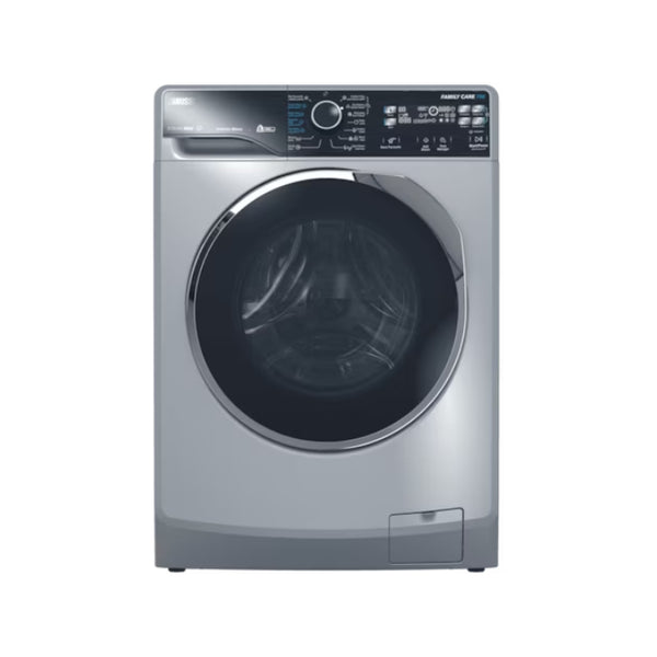 Washing machine-ZANUSSI-Fully Automatic-8KG-steammax-Inverter-1200 RPM-SILVER-Egypt-5Yrs / ZWF8221SL7.