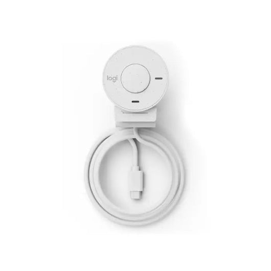 WEBCAM-LOGITECH-FULL HD-BRIO 300-OFF WHITE (960-001442).
