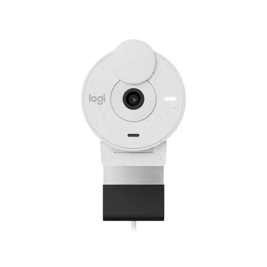 WEBCAM-LOGITECH-FULL HD-BRIO 300-OFF WHITE (960-001442).