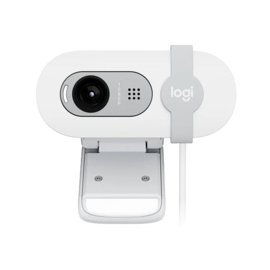 WEBCAM-LOGITECH-HD-BRIO 100 - OFF WHITE (960-001617).