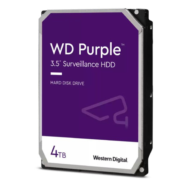 Western Digital 4TB WD Purple Surveillance Internal Hard Drive HDD - SATA 6 Gb/s, 256 MB Cache - WD43PURZ.