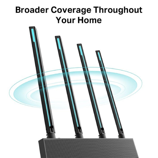 WI-FI ROUTER-TP-LINK-AC1900 Wireless MU-MIMO- HIGH SPEED DUAL BAND FULL GIGABIT PORTS 10X FASTER - 4 ANTENNAS FOR SUPERIOR COVERAGE-ARCHER C80.