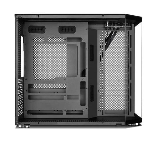 Xander Crystal 7 ARGB Fan Mid Tower Black Gaming Case + PSU 850W 80 Plus Bronze.
