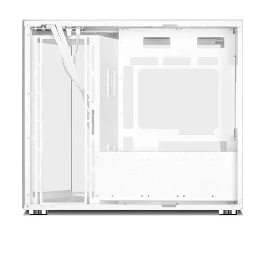 Xander Crystal 7 ARGB Fan Mid Tower White Gaming Case + PSU 850W 80 Plus Bronze.