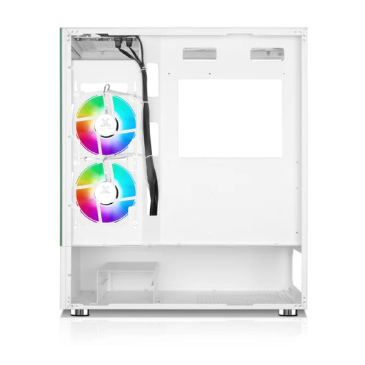 Xander Jupiter 6 ARGB Fan Mid Tower White Gaming Case + Power 850W PSU.