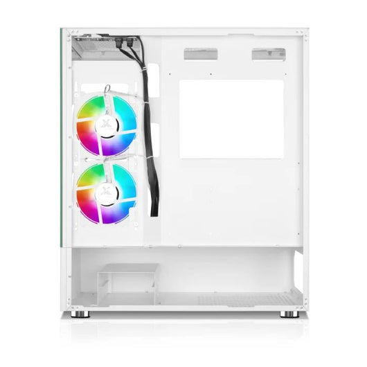 Xander Jupiter 6 ARGB Fan Mid Tower White Gaming Case + Power 850W PSU.