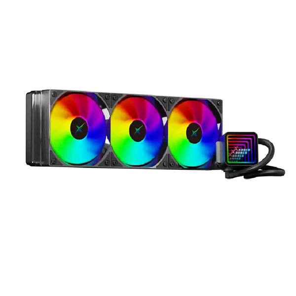 Xander Waterwheel II black 360 Liquid Cooler - Black.