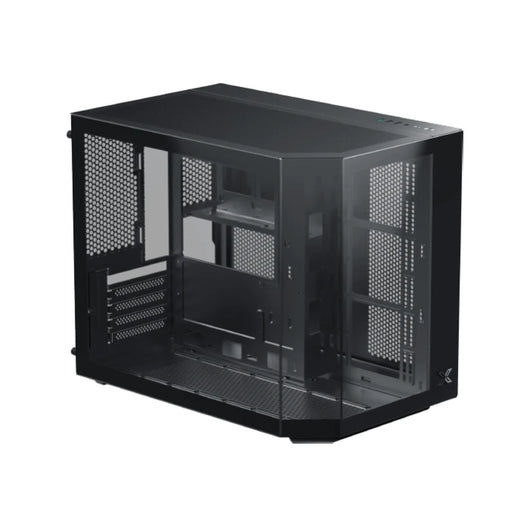 Xigmatek Cubi M 3FAN Rainbow RGB Micro Tower Gaming Case Black - EN47169.