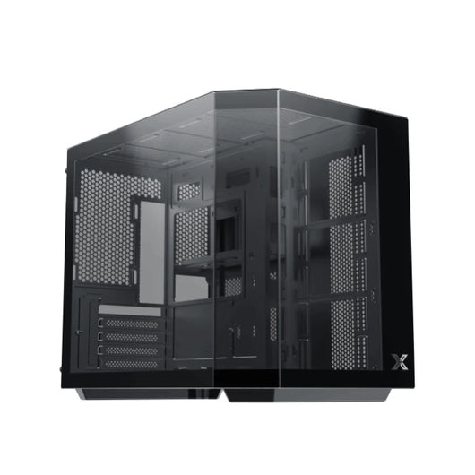 Xigmatek Cubi M 3FAN Rainbow RGB Micro Tower Gaming Case Black - EN47169.