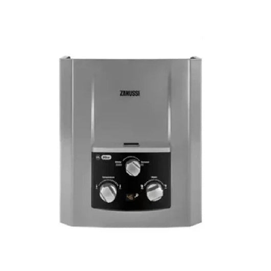 Water Heater-ZANUSSI-Gas-NEW Vicky -6 Liter-With ِAdapter-Digital-Natural Gas-Silver-5Yrs / ZYG06313SL.
