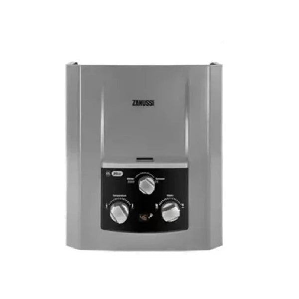 Water Heater-ZANUSSI-Gas-NEW Vicky -6 Liter-With ِAdapter-Digital-Natural Gas-Silver-5Yrs / ZYG06313SL.