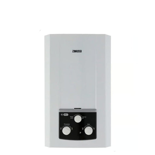 Water Heater-ZANUSSI-Gas-DELTA-10 Liter-Digital-Natural Gas-White-3Yrs / ZYG10113WL / 945105569.