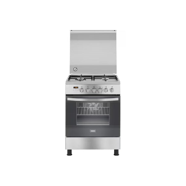 Cooker-Zanussi-COOLMAX-60*60-4 Burners-Digital-Gas-Full Safety-Stainless Steel-Egypt-5Yrs/ ZCG64396XA.