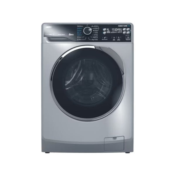 Washing machine-ZANUSSI-Fully Automatic-8KG-steammax-Inverter-1200 RPM-SILVER-Egypt-5Yrs / ZWF8221SL7.